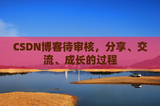 CSDN博客待审核,分享、交流、成长的过程